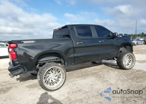 2022 Chevrolet Silverado K1500 Trail Boss Custom из США, поврежденный, VIN 3GCPDCED9NG670133